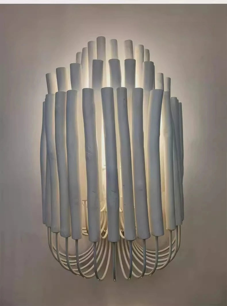 Agave Abstract Wood Chandelier