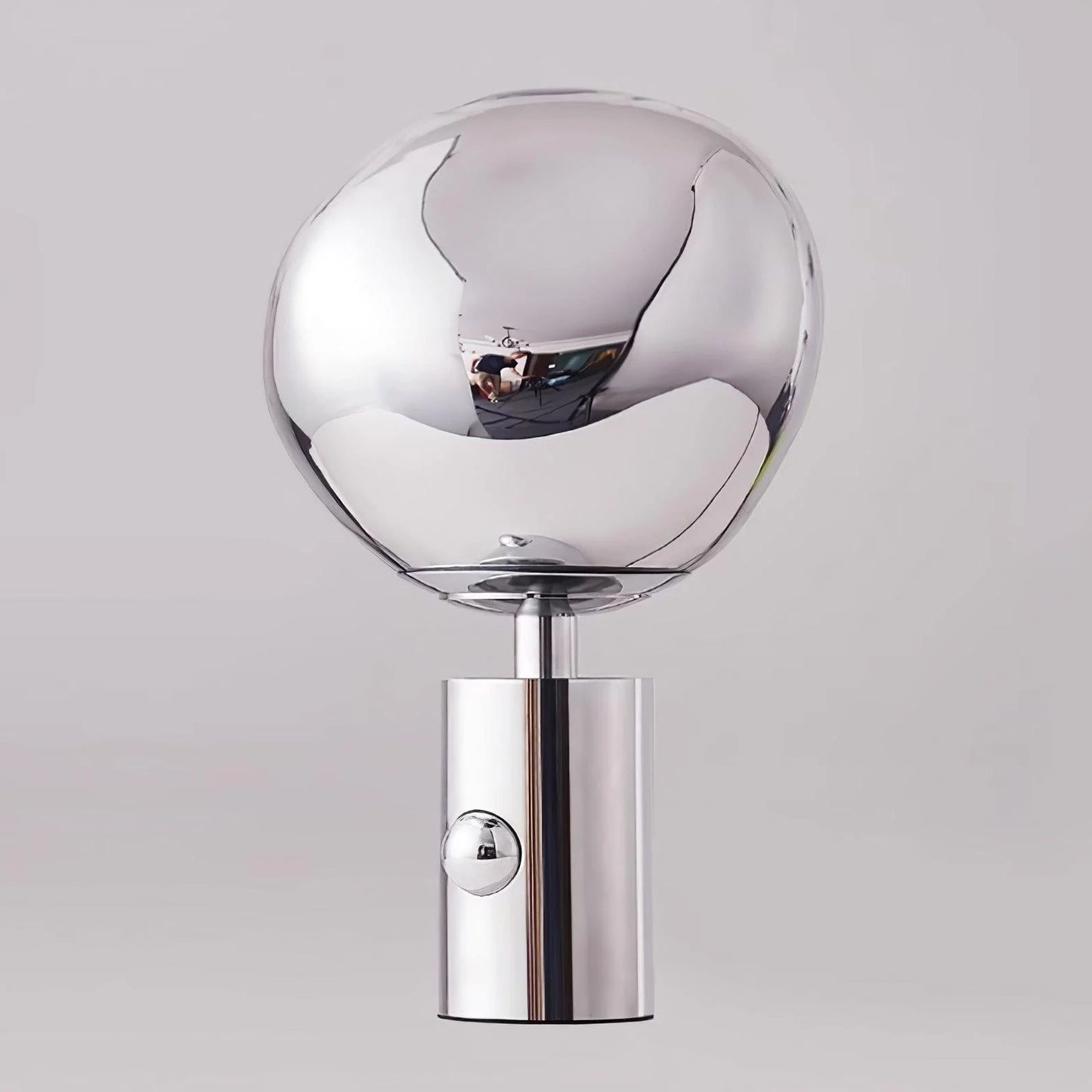 Tambora Lava Cylindrical Table Lamp with Plug