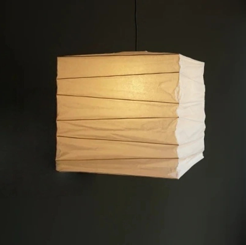 Aki Rice Paper Square Pendant Light