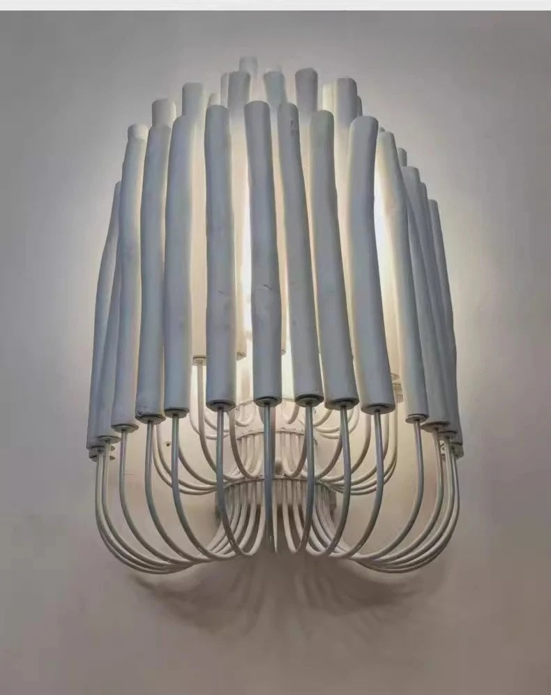 Agave Abstract Wood Chandelier