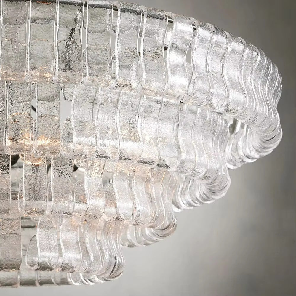 Juliet Multi-Tier Crystal Round Chandelier