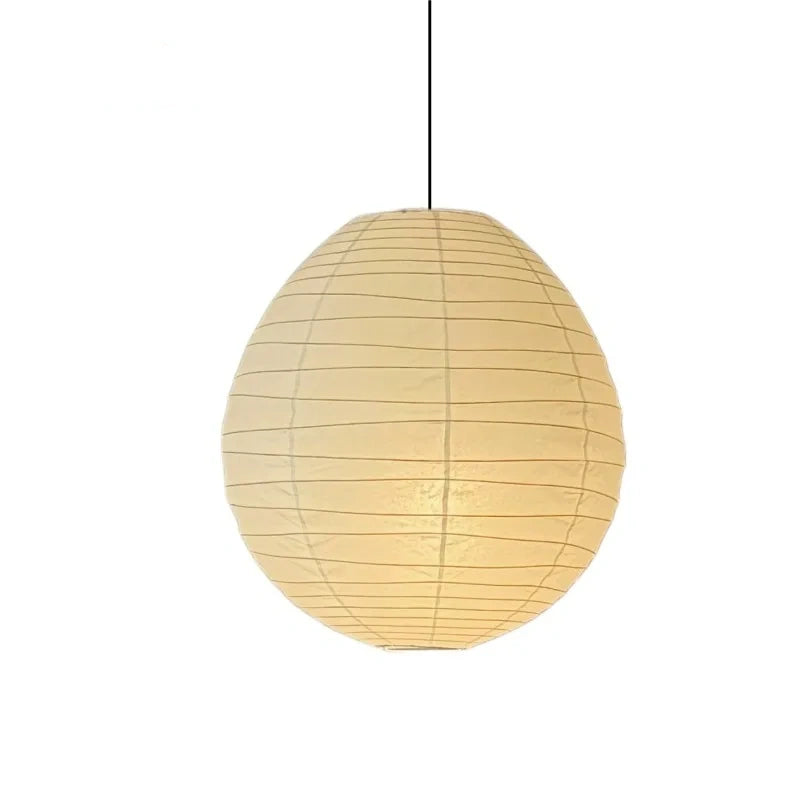 Aki Rice Paper Globe Pendant Light