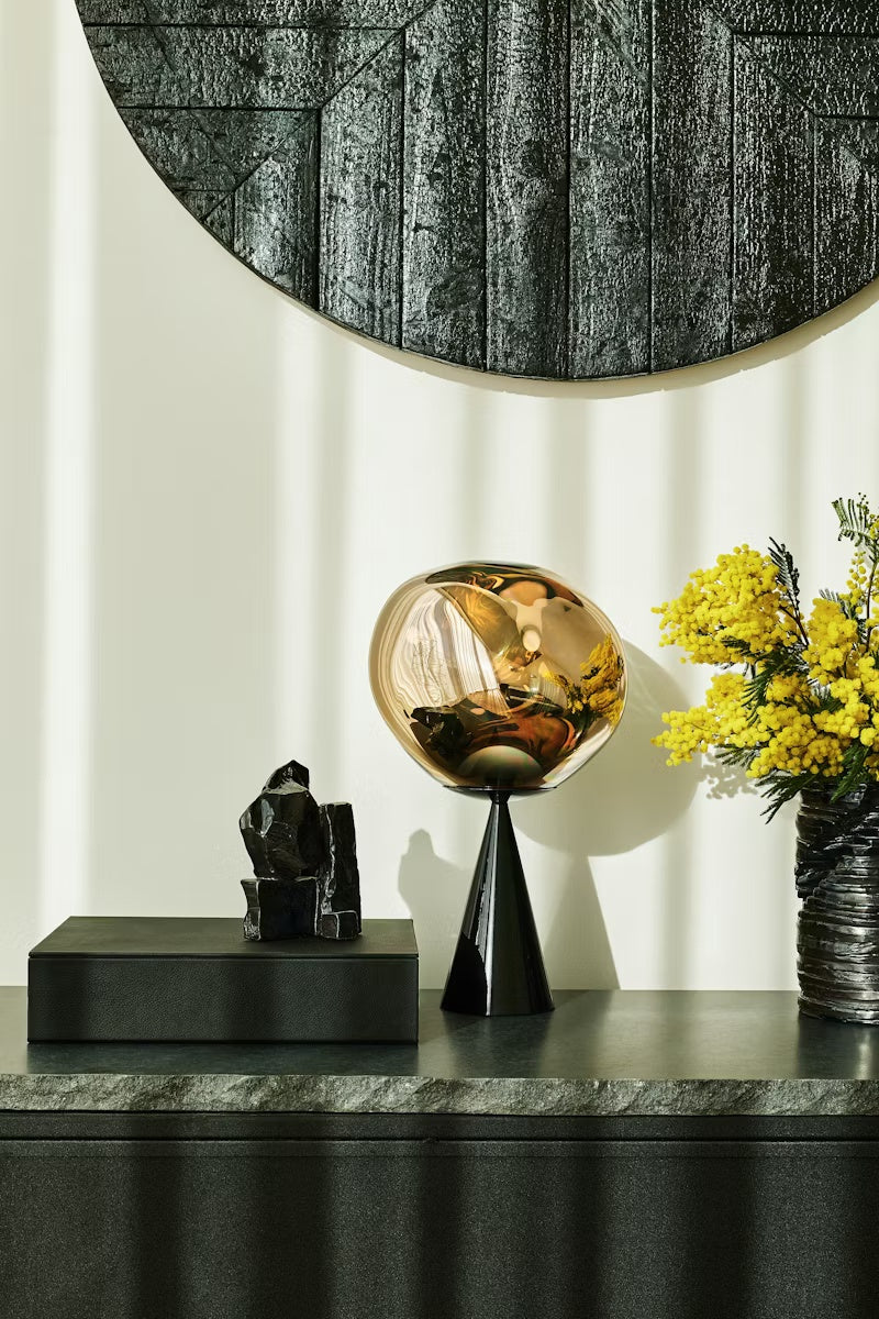 Tambora Lava Conical Table Lamp