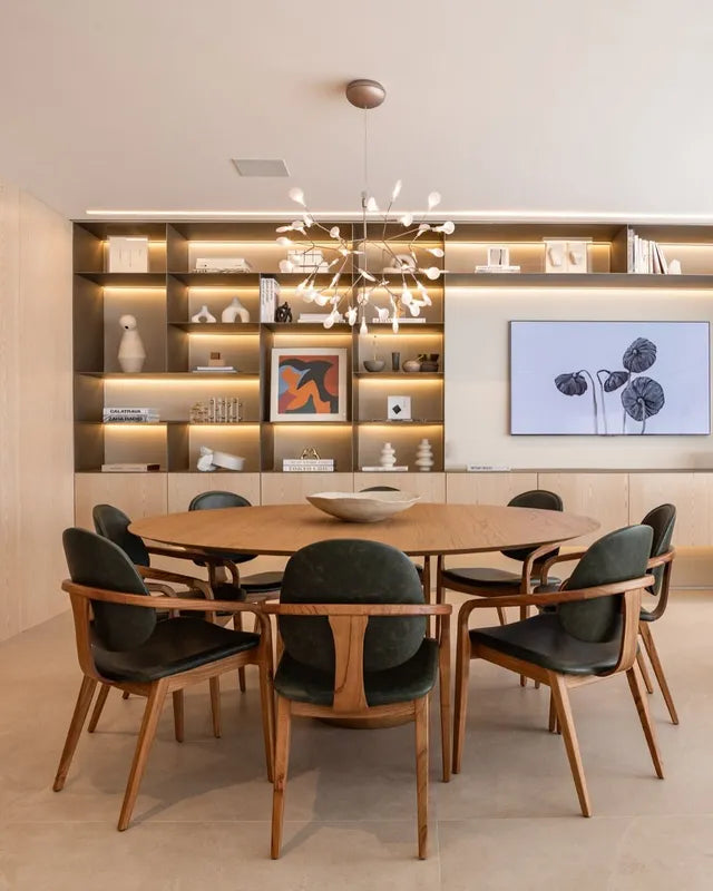 Heracleum Rose Gold Branch Chandelier