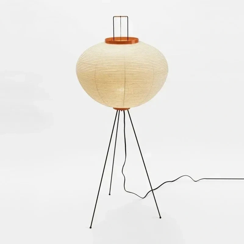 Aki Rice Paper Floor Lamp Collection