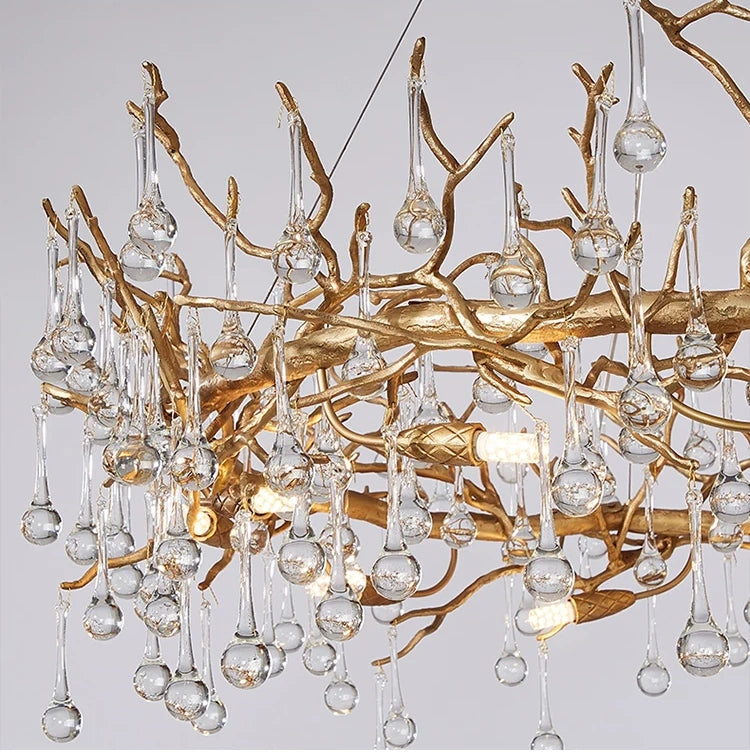 Sylvia Branch Crystal Chandelier