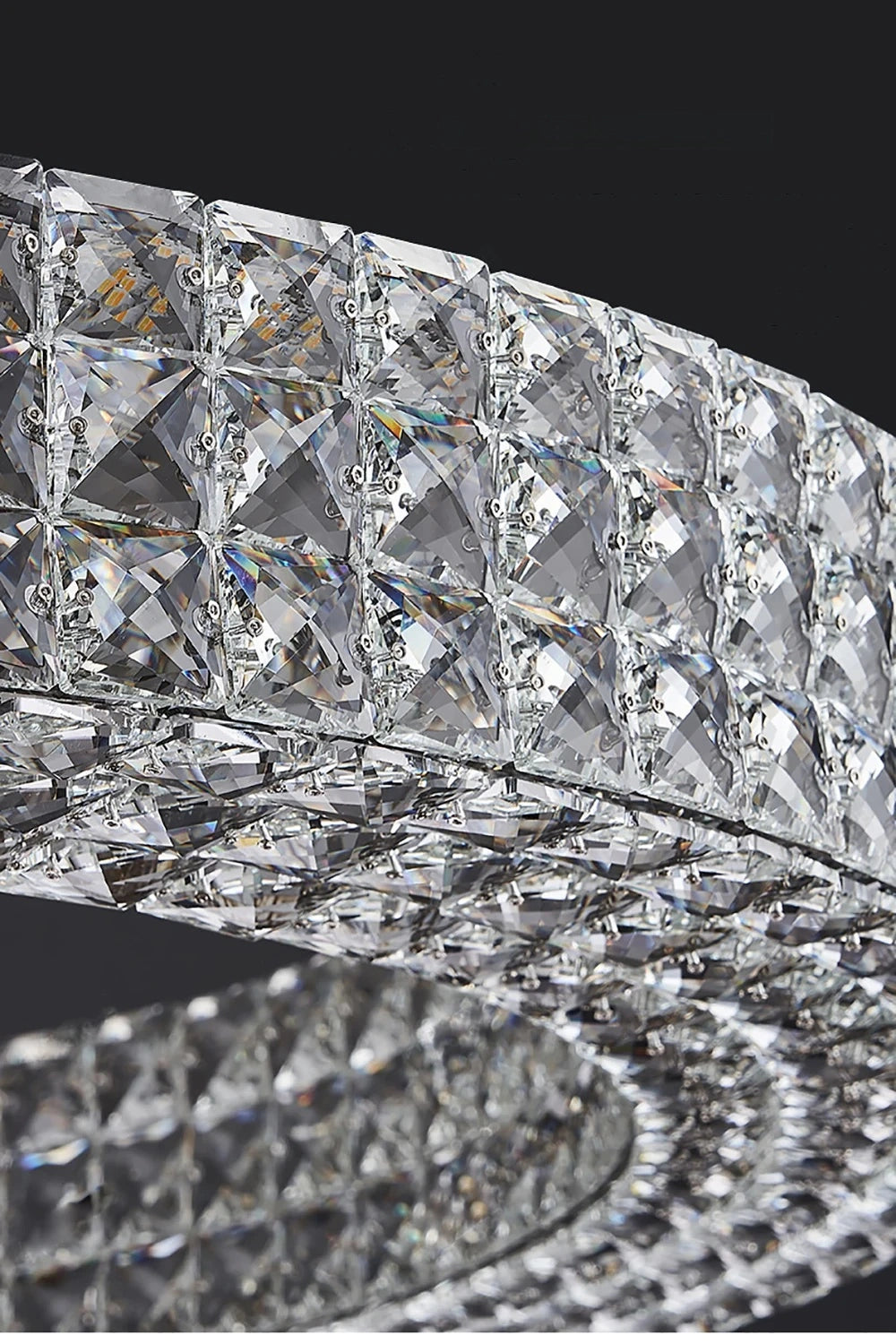 Cassia Ring Crystal Chandelier