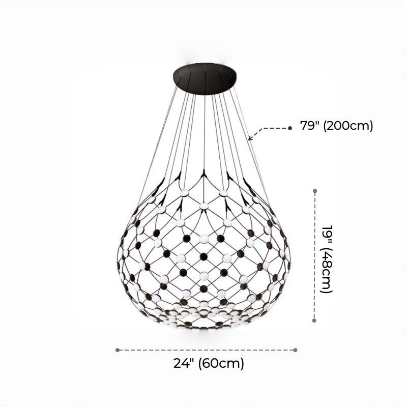 Veyra Mesh LED Chandelier