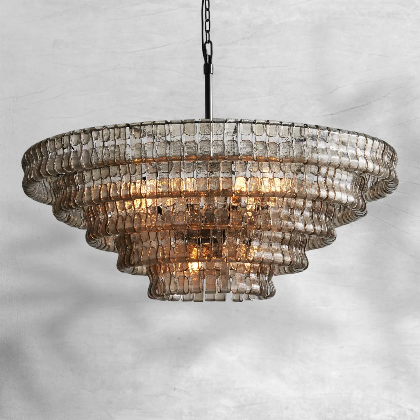 Juliet Multi-Tier Crystal Round Chandelier