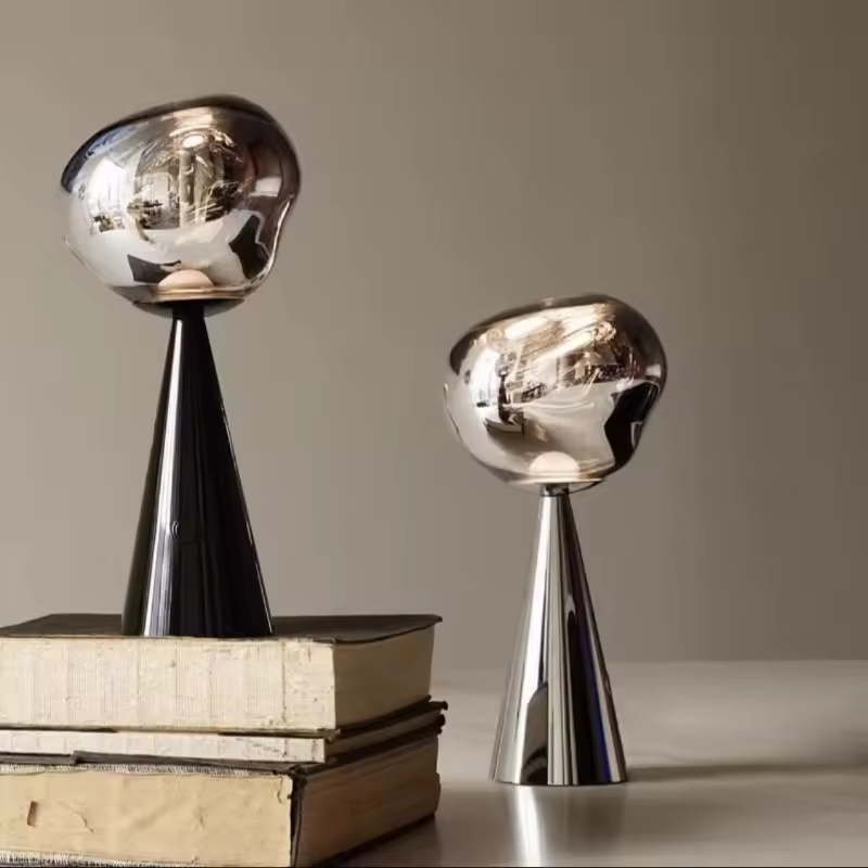 Tambora Lava Conical Table Lamp