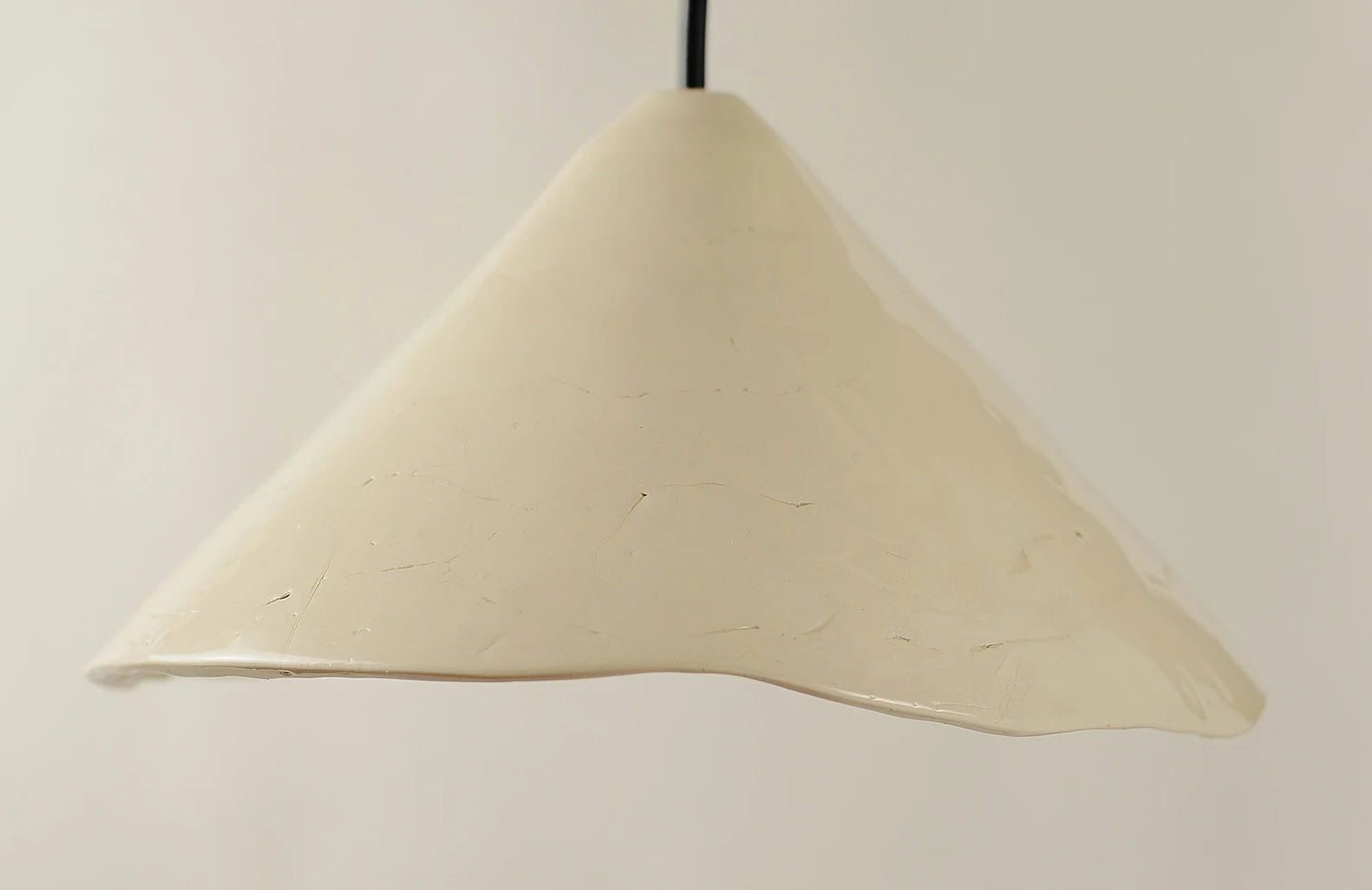 Rustic White Ceramic Pendant Light for Kitchen Island
