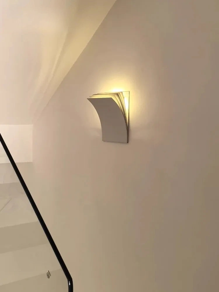 Brontë Open Book Wall Sconce