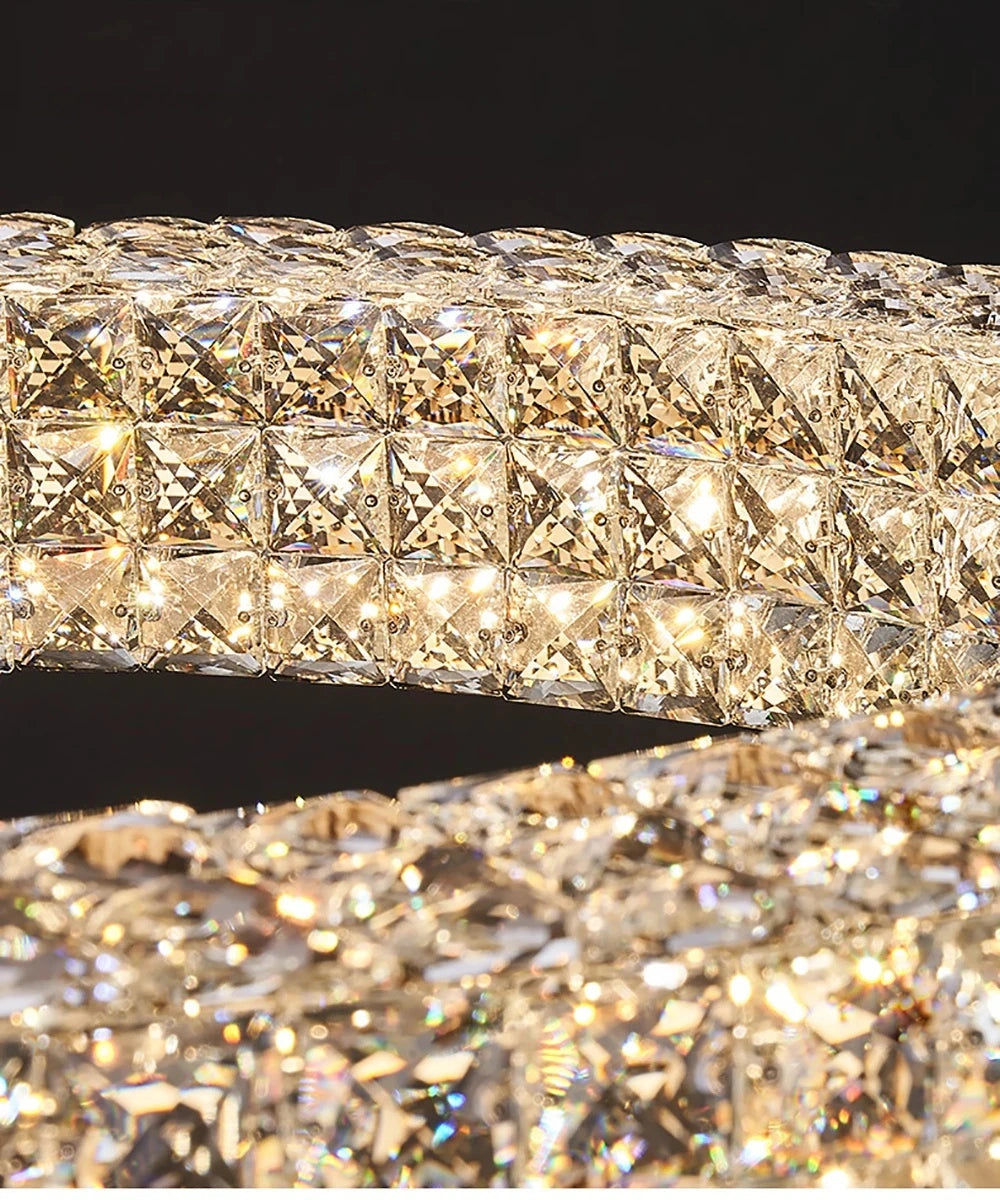 Cassia Ring Crystal Chandelier