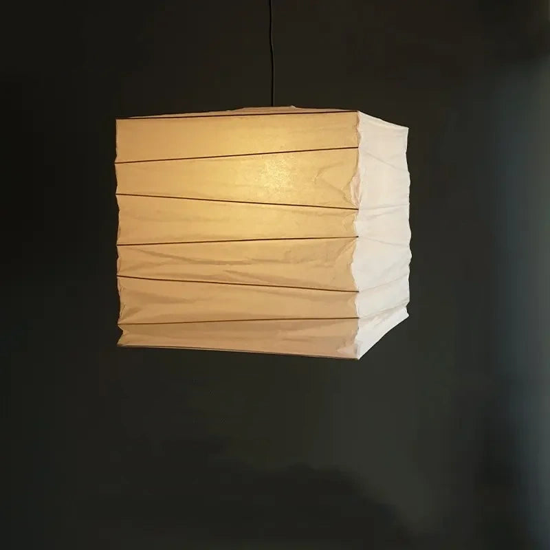 Aki Rice Paper Square Pendant Light