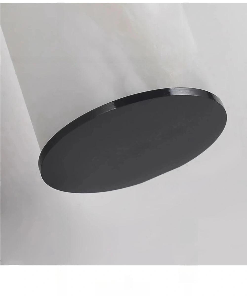 Daphne Laurel Tube Alabaster Wall Sconce
