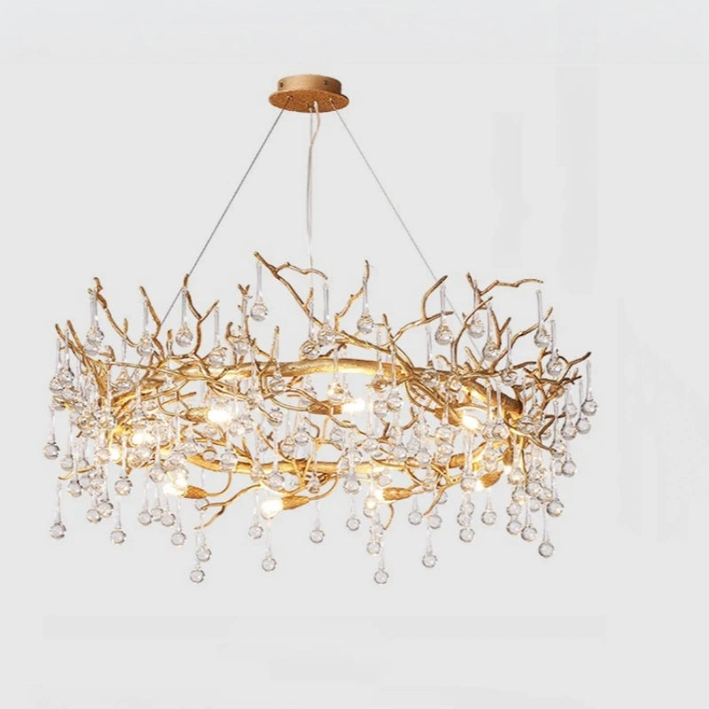 Sylvia Branch Crystal Chandelier