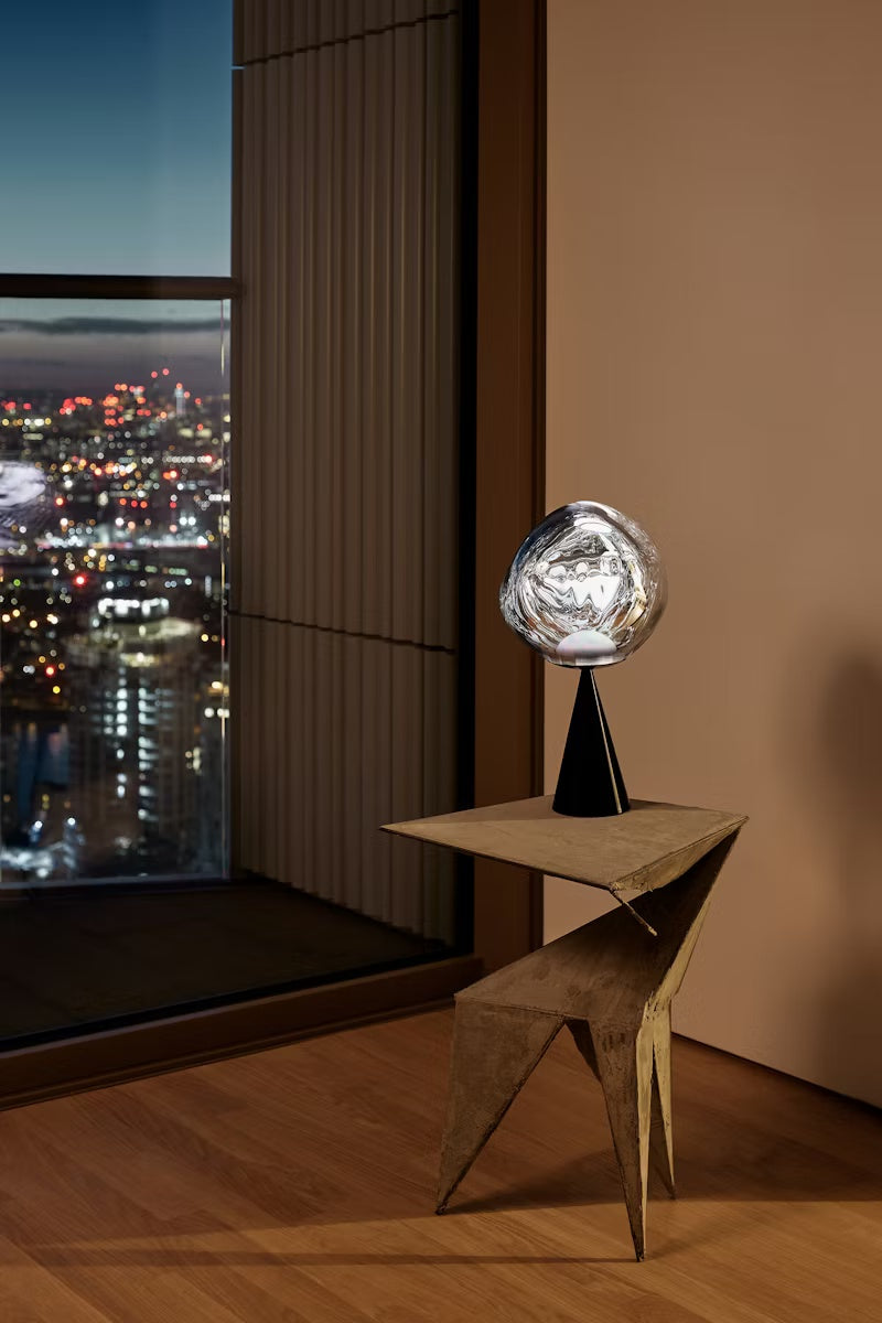 Tambora Lava Conical Table Lamp