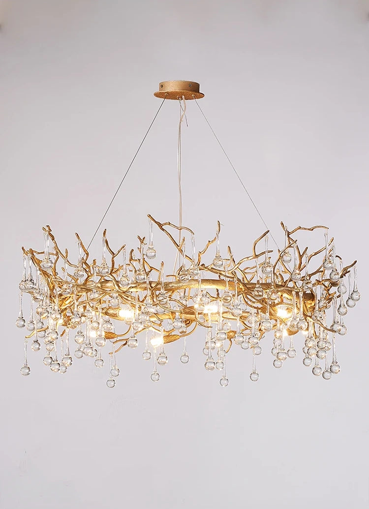 Sylvia Branch Crystal Chandelier