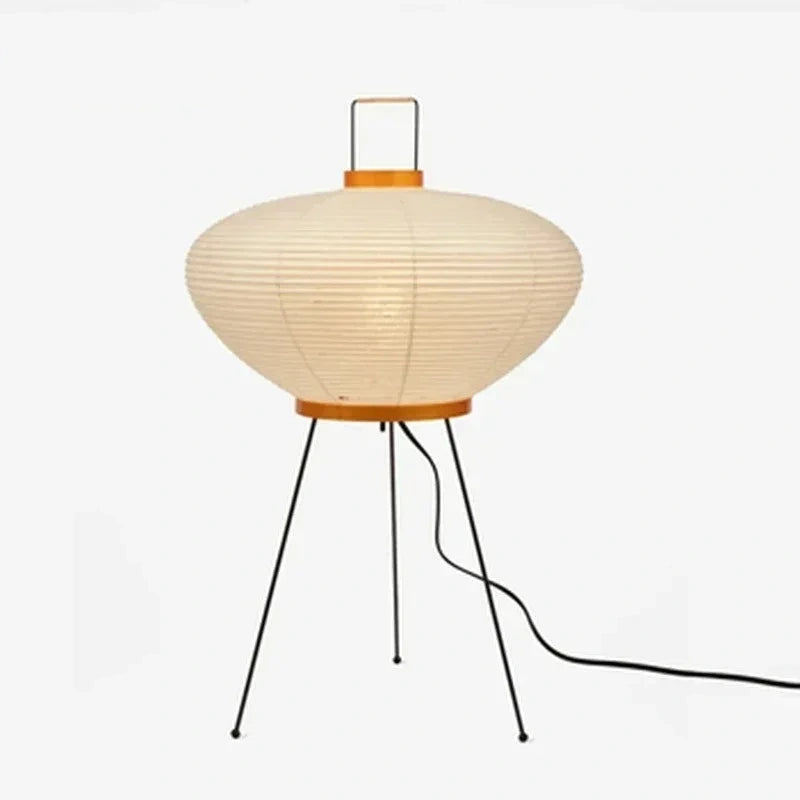 Aki Rice Paper Floor Lamp Collection
