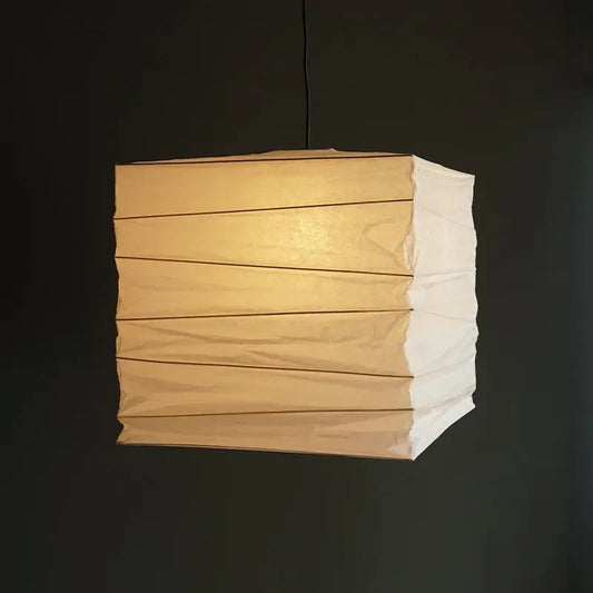 Aki Rice Paper Square Pendant Light
