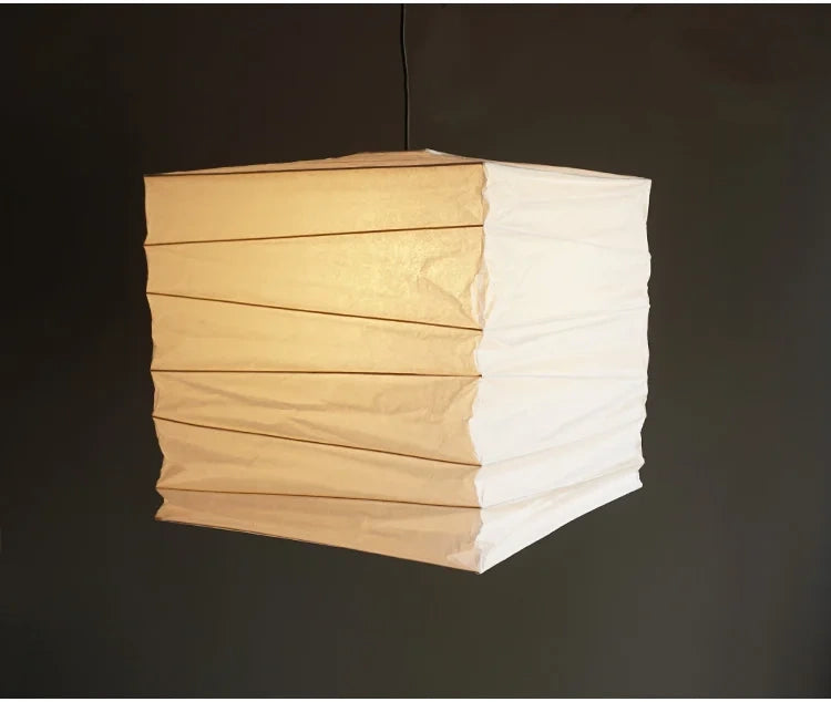 Aki Rice Paper Square Pendant Light