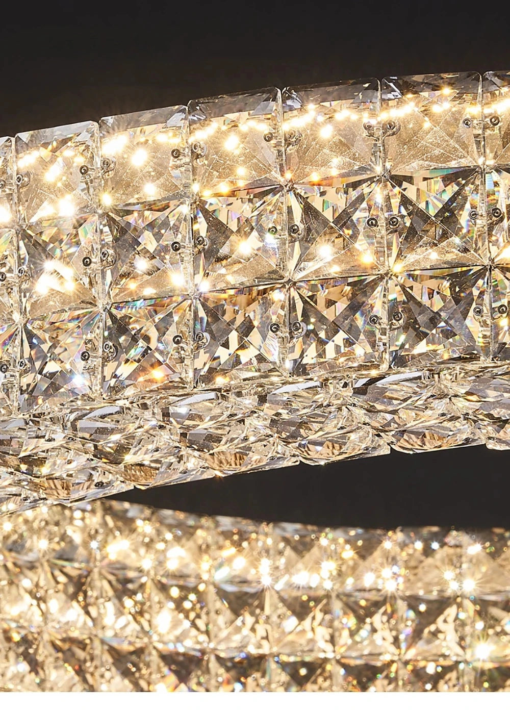 Cassia Ring Crystal Chandelier
