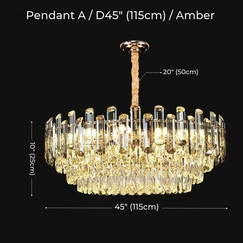 Lucent Modern Crystal Chandelier