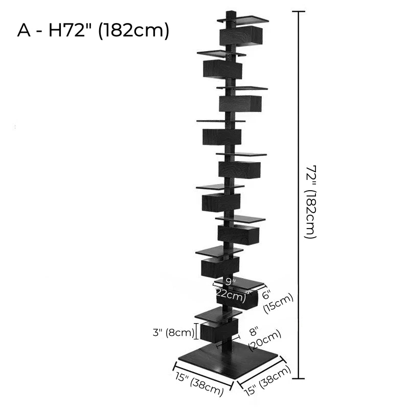 Atelier Tower Staggered Shelf Floor Lamp