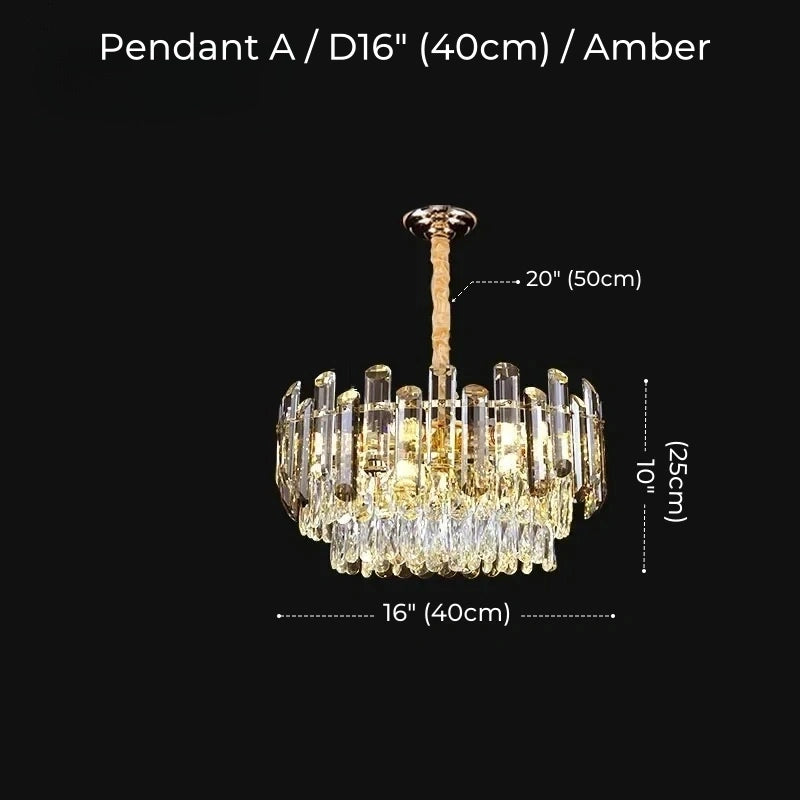 Lucent Modern Crystal Chandelier