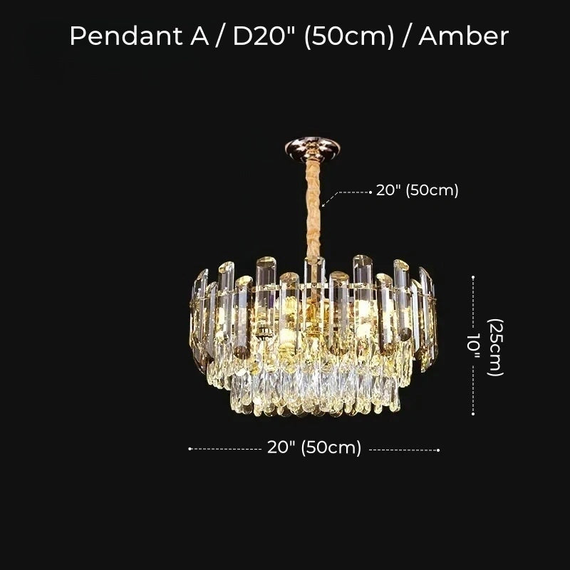 Lucent Modern Crystal Chandelier