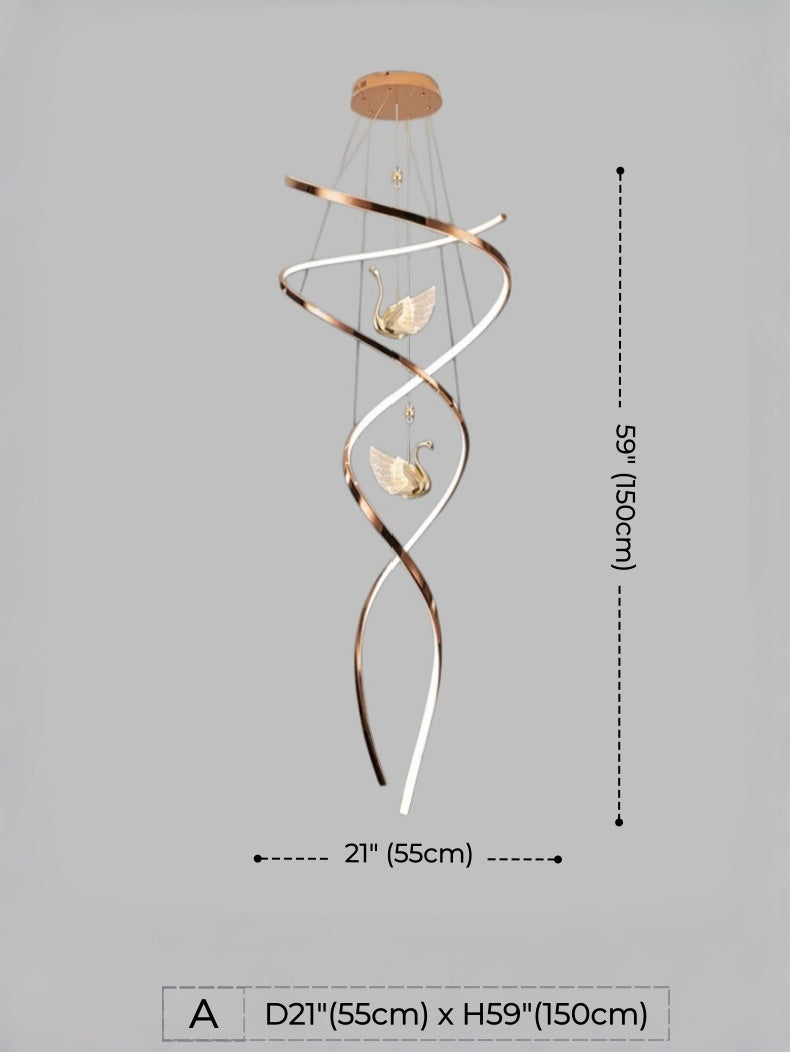 Odette Ballet Chandelier
