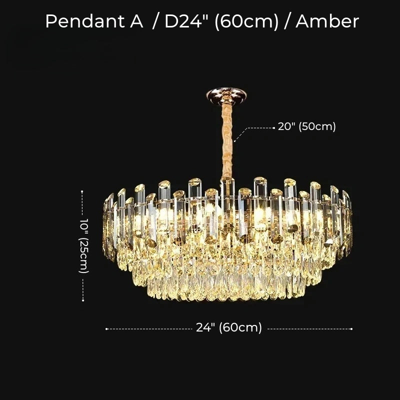 Lucent Modern Crystal Chandelier