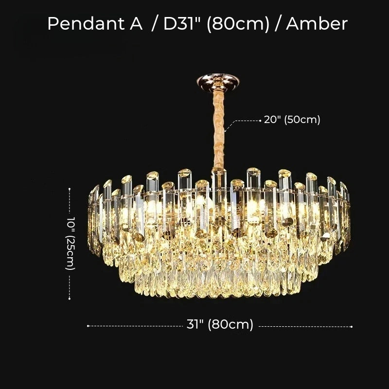 Lucent Modern Crystal Chandelier