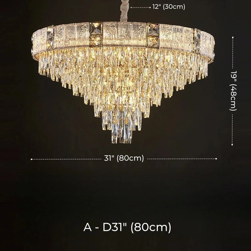 Seraphina Crystal Chandelier
