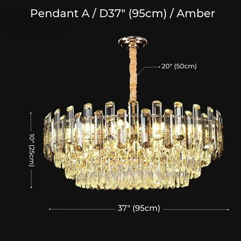 Lucent Modern Crystal Chandelier