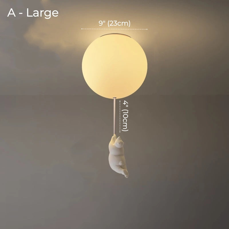 Abat-jour ballon animal pour enfants