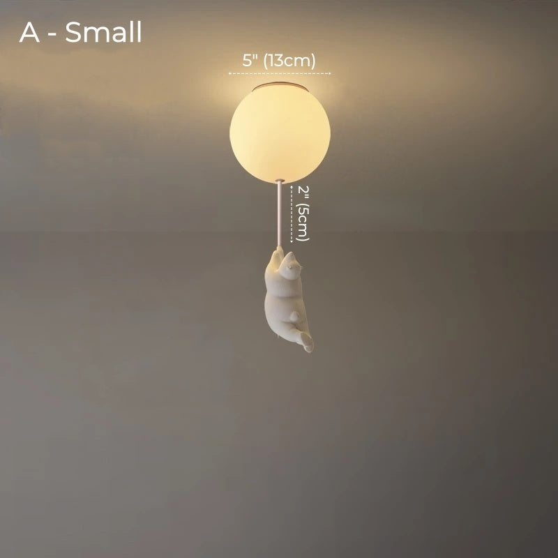 Abat-jour ballon animal pour enfants