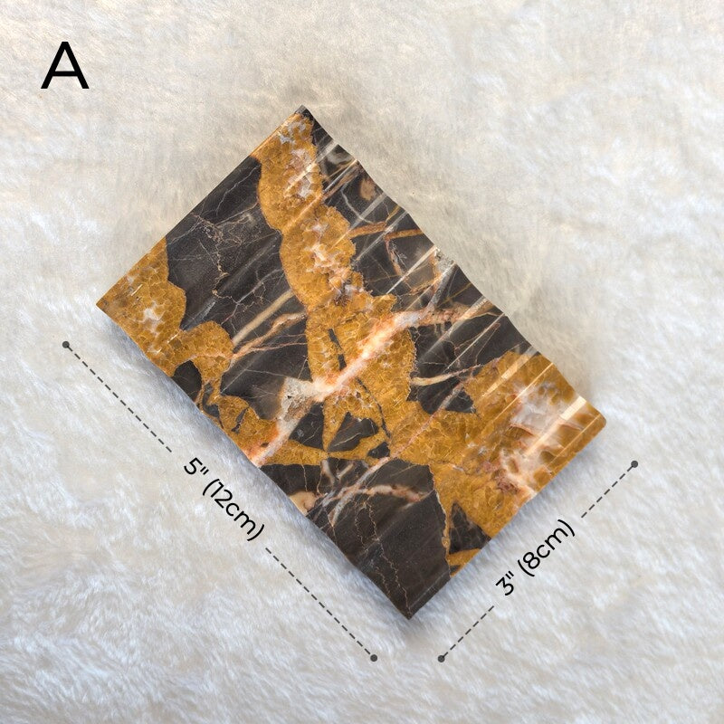 Aurelia Wave Marble Soap Dish