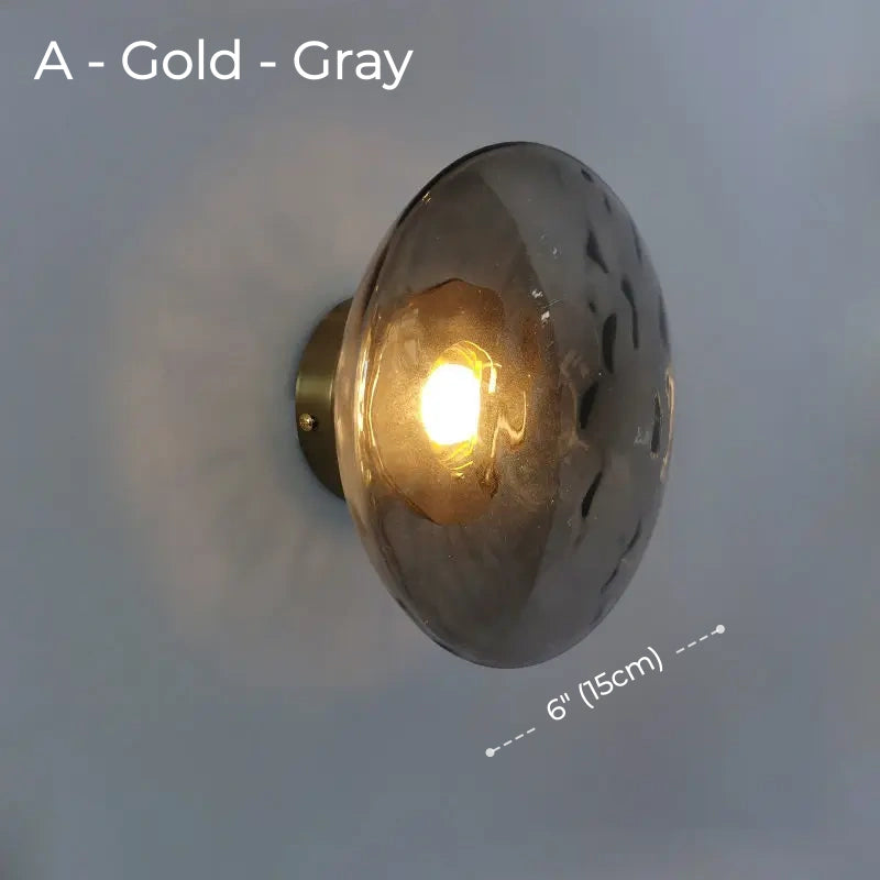 Elio Glass & Metal Wall Lamp Collection