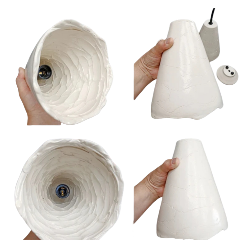 Rustic White Bathroom Wall Sconce