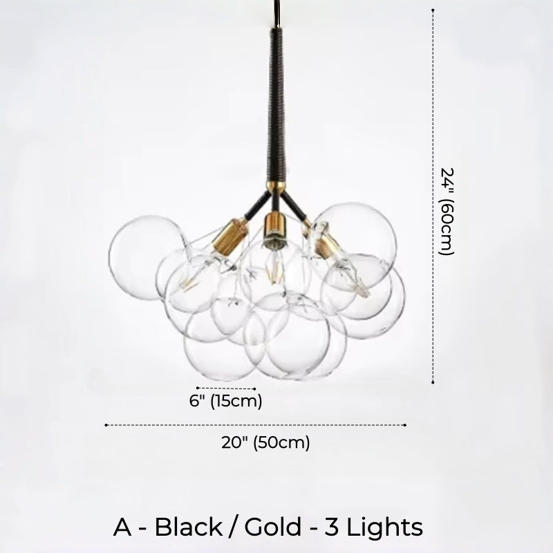 Aeria Bubble Glass Light