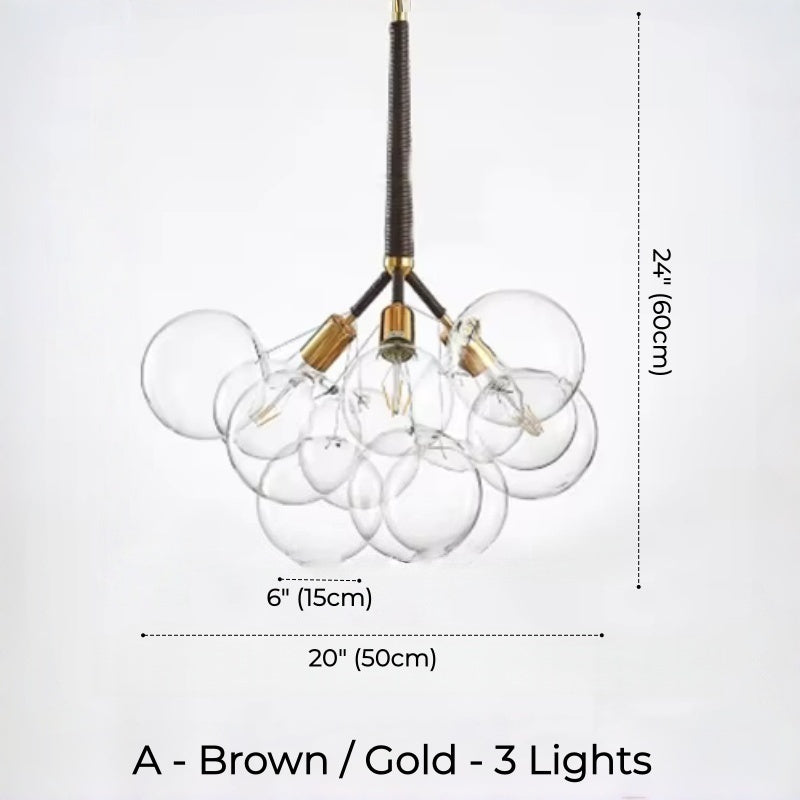 Aeria Bubble Glass Light