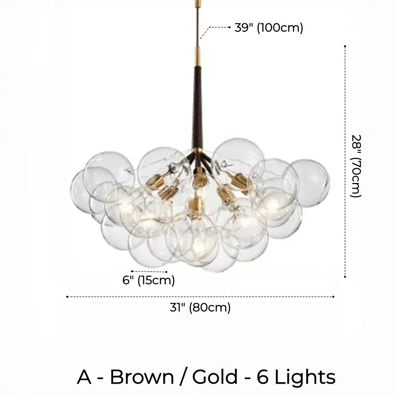 Aeria Bubble Glass Light