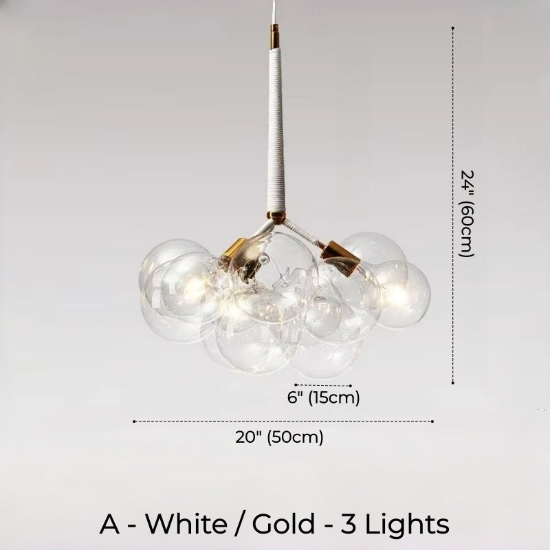 Aeria Bubble Glass Light