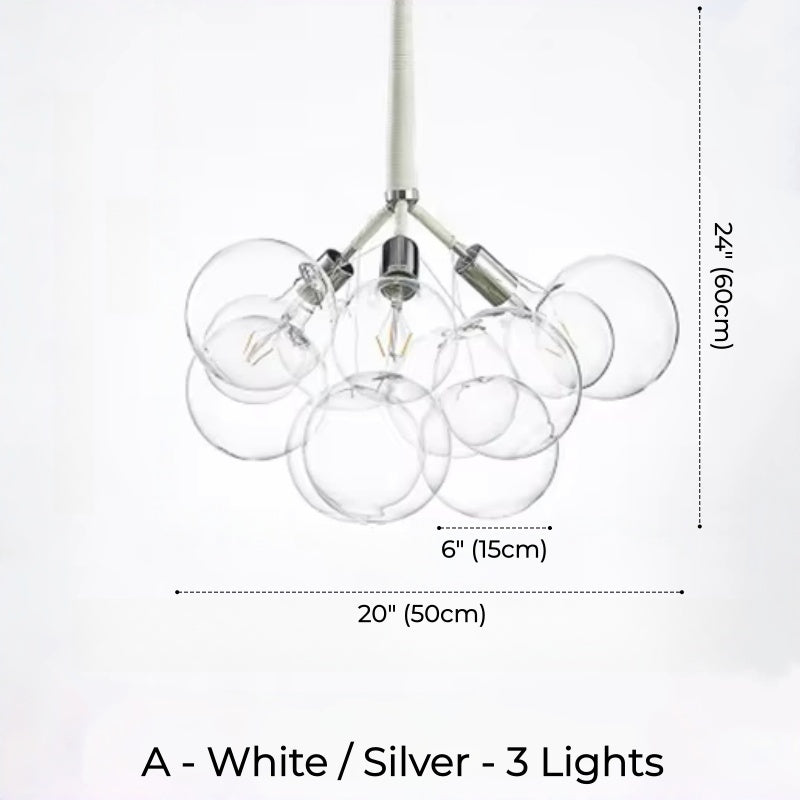 Aeria Bubble Glass Light