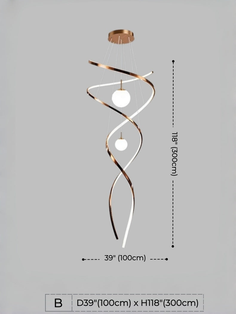 Odette Ballet Chandelier