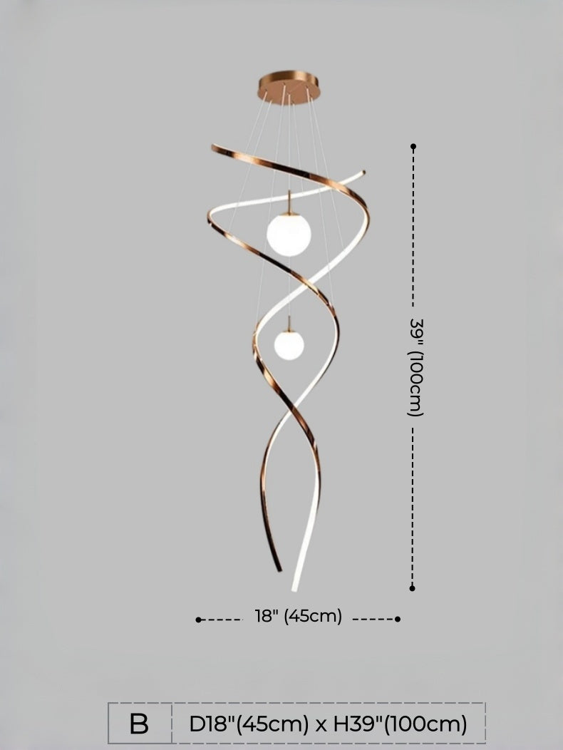 Odette Ballet Chandelier