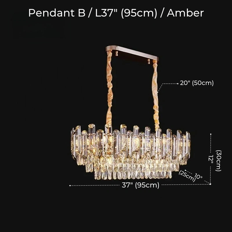 Lucent Modern Crystal Chandelier