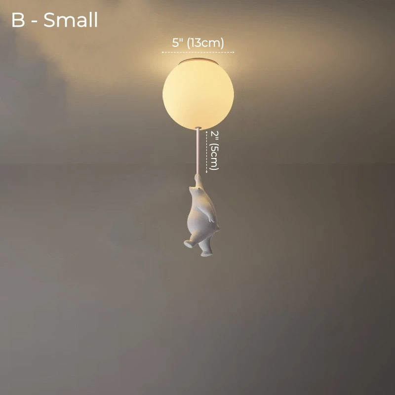 Abat-jour ballon animal pour enfants