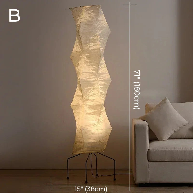 Nomi Rice Paper Floor Lamp Collection
